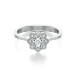 Pierścionek białe złoto z diamentami AJPZ_143